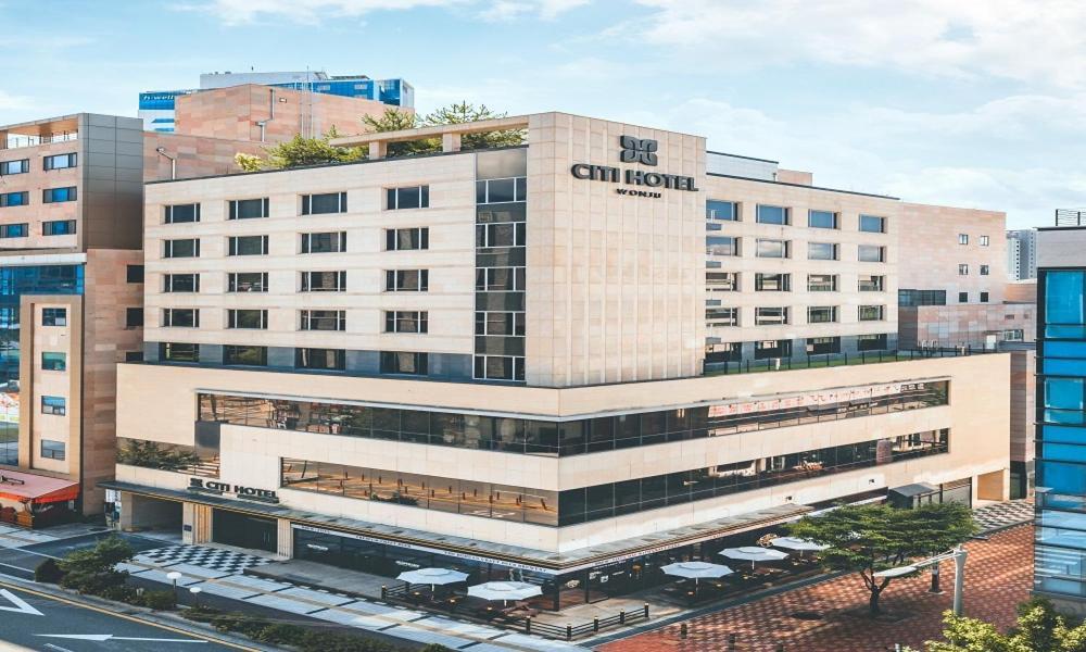 Wonju City Hotel Hyeoksin Exterior foto