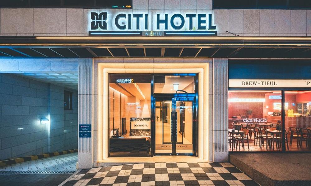 Wonju City Hotel Hyeoksin Exterior foto